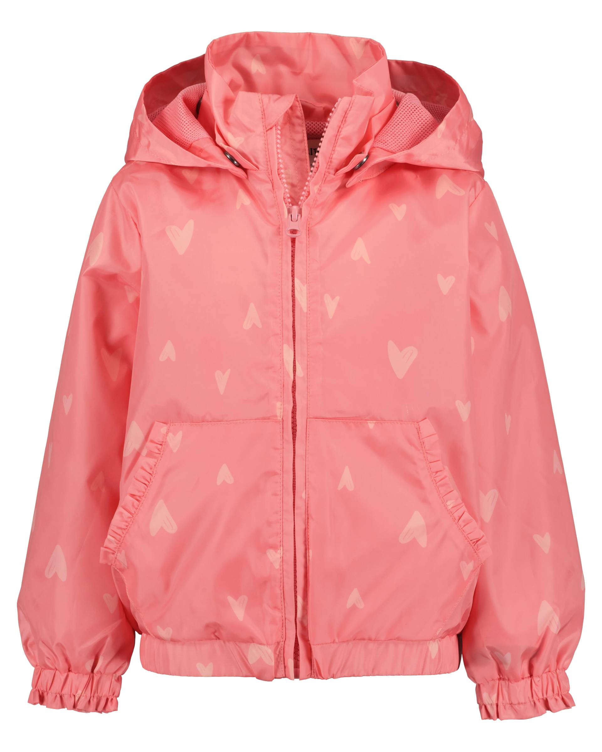 Blue Seven - kl Md Jacke, Kapuze, RV pink - Gr. - 110 von Blue Seven