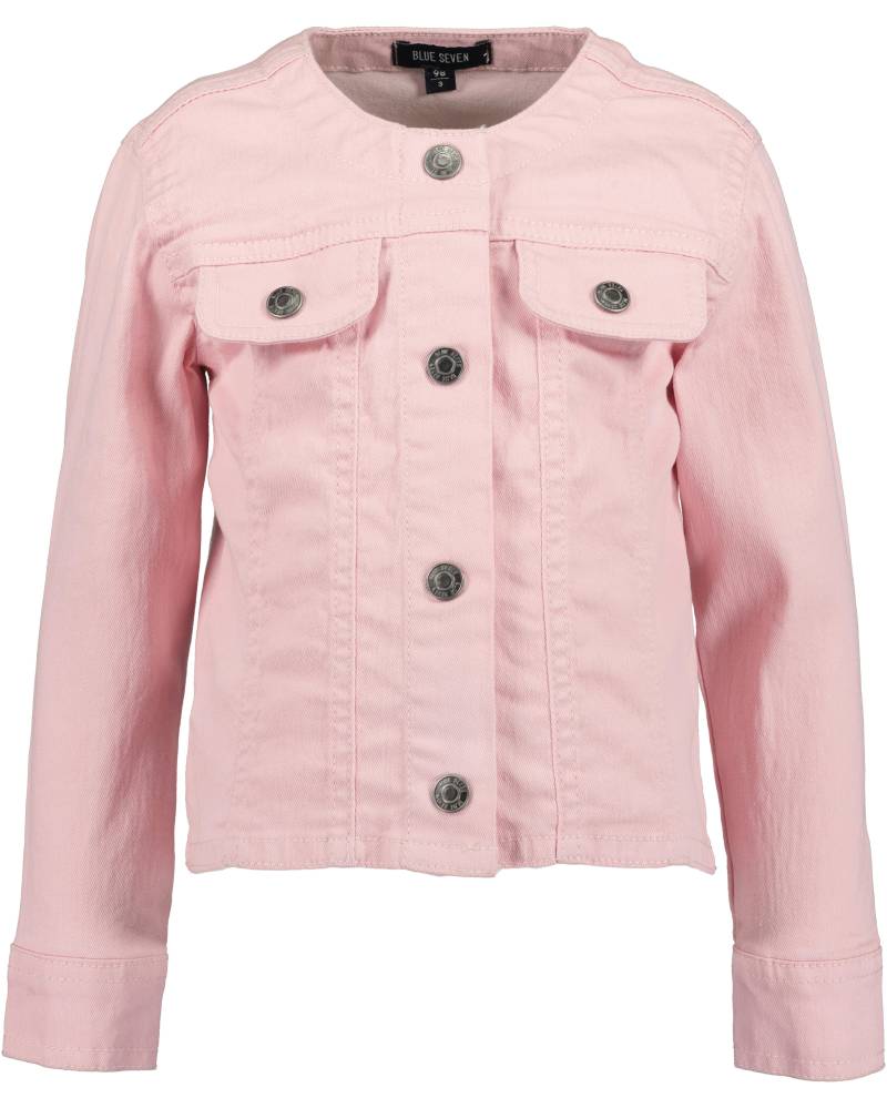 Blue Seven - kl Md Jeansjacke rosa - Gr. - 98 von Blue Seven