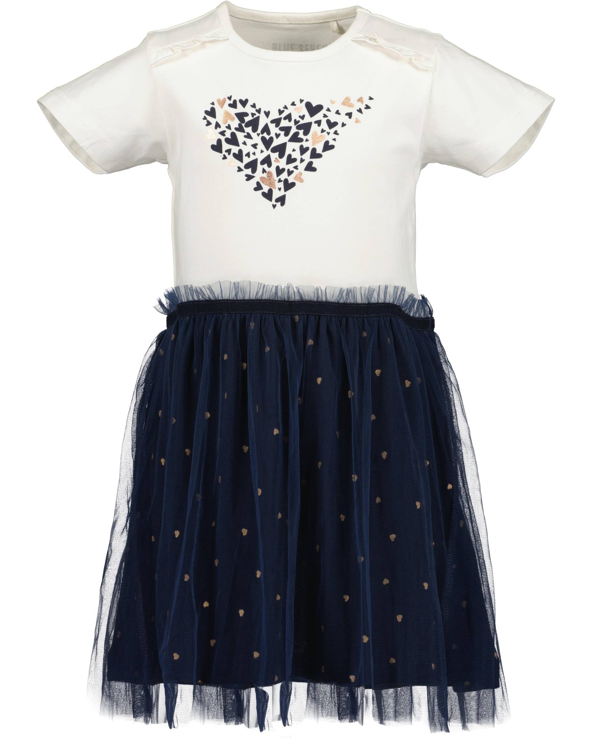 Blue Seven - kl Md Shirtkleid, Rundhals cremefarben - Gr. - 98 von Blue Seven