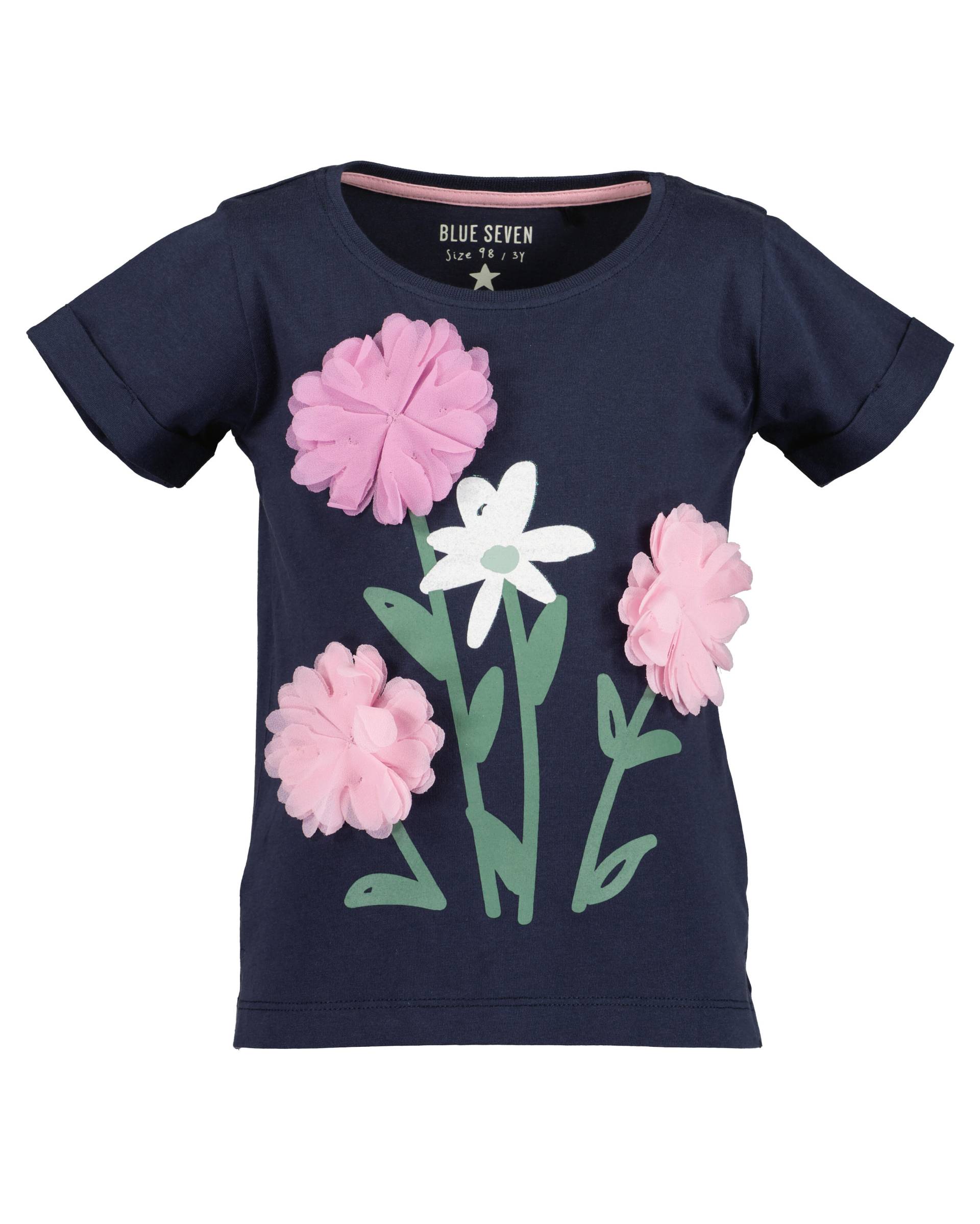 Blue Seven - kl Md T-Shirt, Rundhals blau - Gr. - 98 von Blue Seven