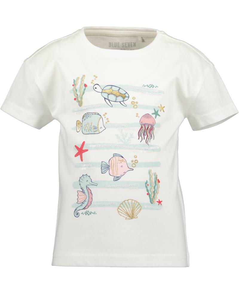 Blue Seven - kl Md T-Shirt, Rundhals cremefarben - Gr. - 110 von Blue Seven