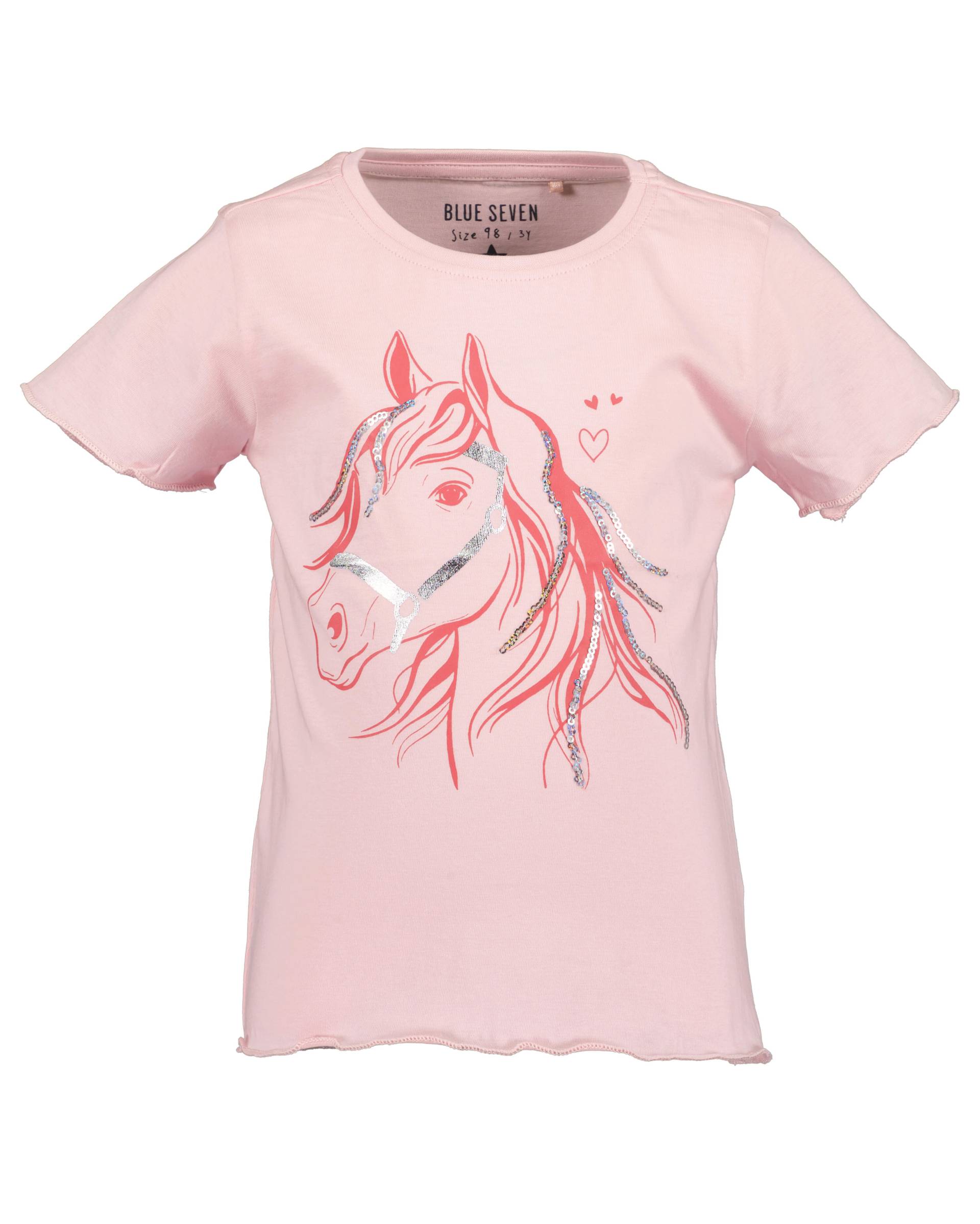 Blue Seven - kl Md T-Shirt, Rundhals rosa - Gr. - 92 von Blue Seven