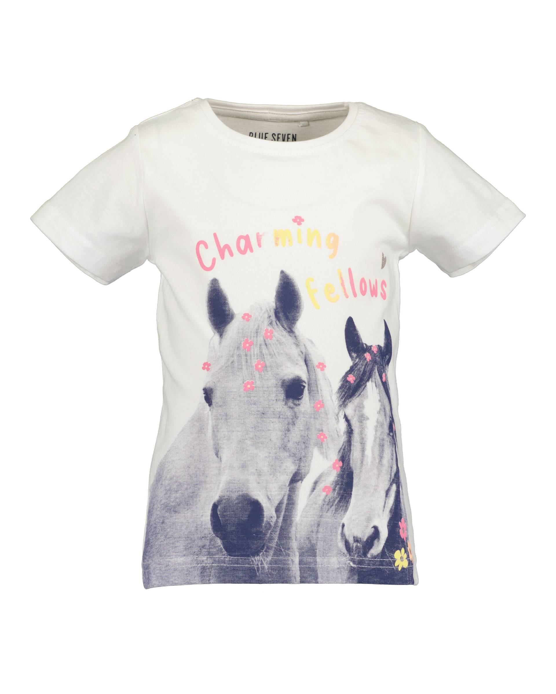 Blue Seven - kl Md T-Shirt, Rundhals weiss - Gr. - 98 von Blue Seven