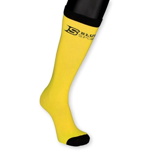 Blue Sports Unisex Sportsocken 37-46, Wintersocken für Herren, Ski-Socken strapazierfähig & bequem, Skatesocken (DE/NL/SE/PL, Alphanumerisch, Einheitsgröße, Regular, Regular, Gelb) von Blue Sports