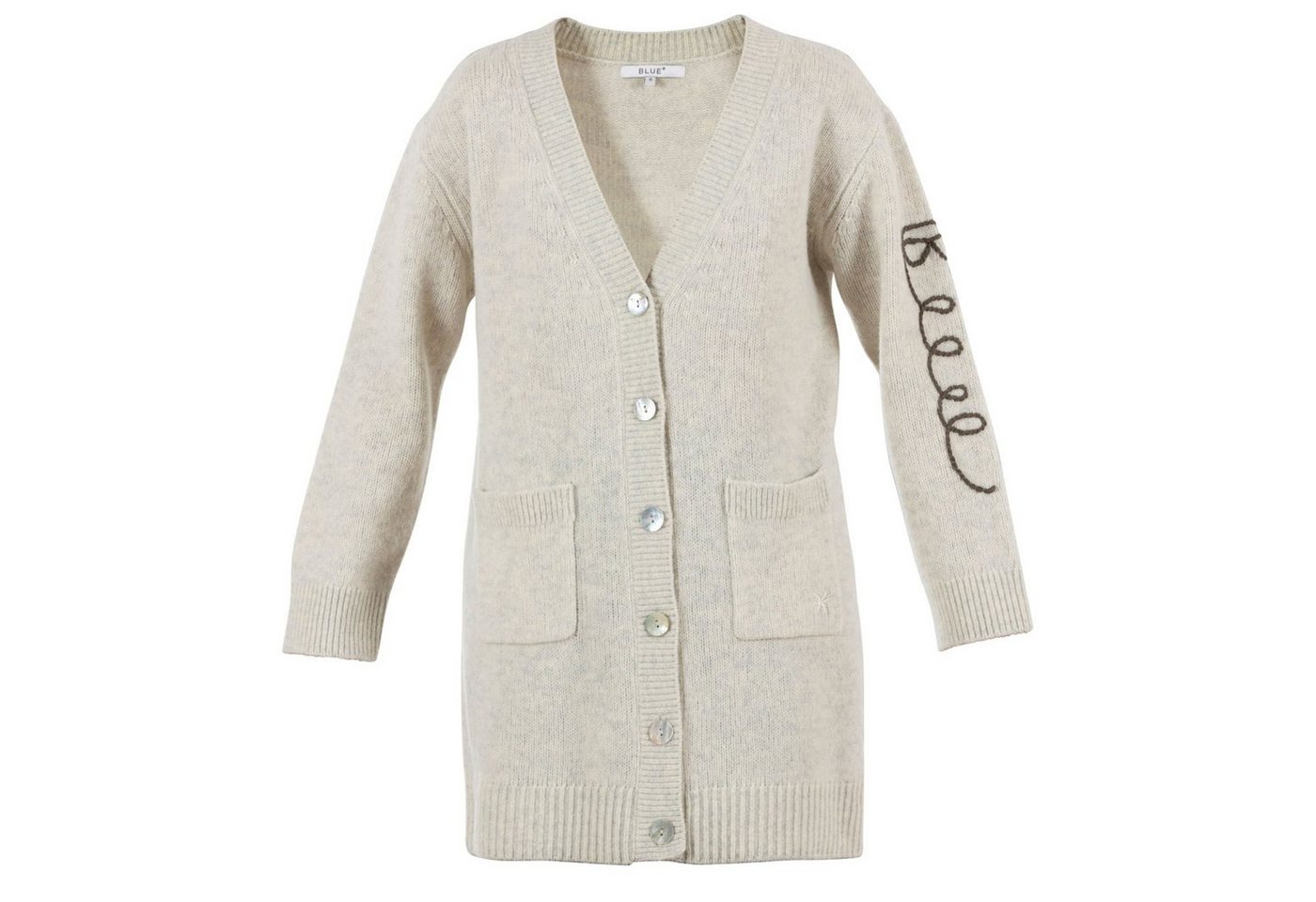 Blue Sportswear Longstrickjacke Carlton Cardigan Long Strickjacke aus Wolle in Creme oder Braun Blue Sportswear Longstrickjacke Carlton Cardigan Long Strickjacke aus Wolle in Creme oder Braun von Blue Sportswear