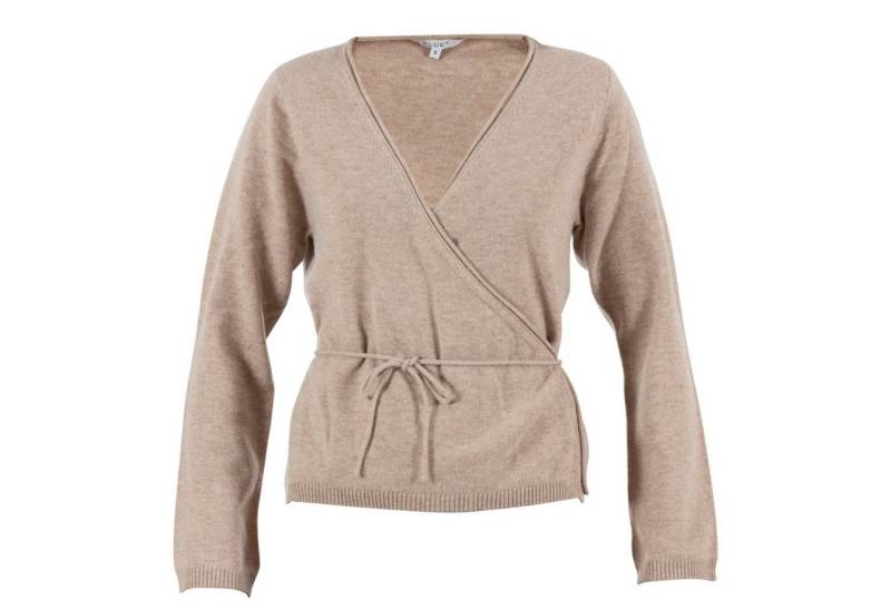 Blue Sportswear Strickpullover Wickelpullover Blue Sportswear "Spirit Wool Wrap Knit" bequem Wolle von Blue Sportswear