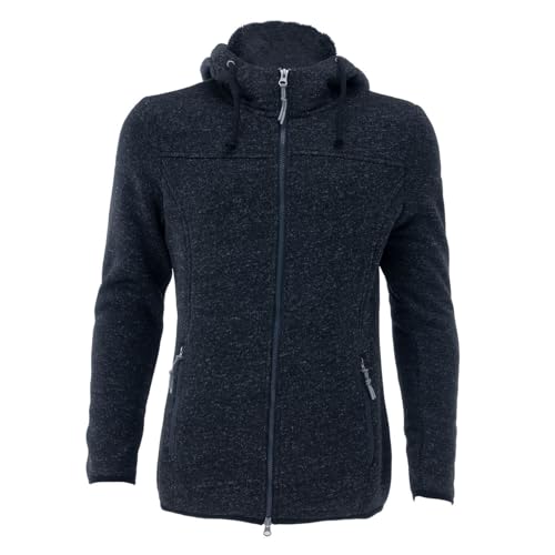 Blue Wave Damen Fleecejacke Meike mit Kapuze - Strickfleece-Jacke mit Teddy-Futter in Anthrazit Größe 48 Blue Wave Damen Fleecejacke Meike mit Kapuze - Strickfleece-Jacke mit Teddy-Futter in Anthrazit Größe 48 von Blue Wave
