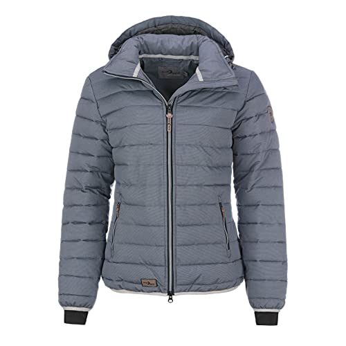 Blue Wave Damen Steppjacke Irina - Jacke gesteppt mit abnehmbarer Kapuze in Blue Nights Größe 38 von Blue Wave