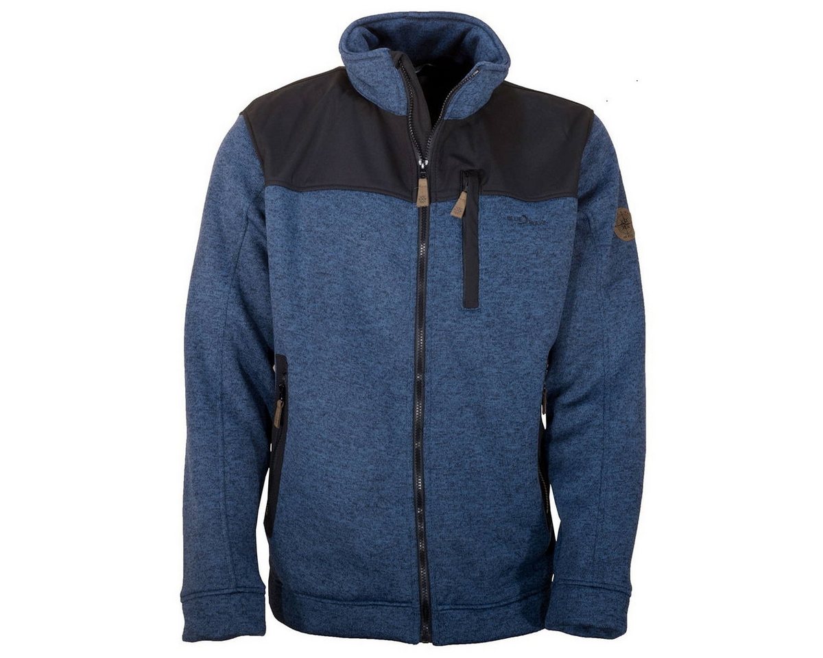 Blue Wave Fleecejacke Blue Wave XXL Strickfleecejacke für Herren in Übergrößen Blue Wave Fleecejacke Blue Wave XXL Strickfleecejacke für Herren in Übergrößen von Blue Wave