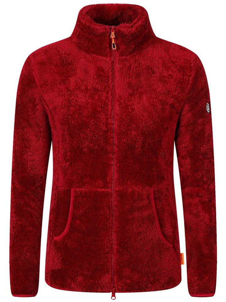 Blue Wave Fleecejacke Damen Sherpafleecejacke Nele mit Stehkragen und Reißverschluss von Blue Wave