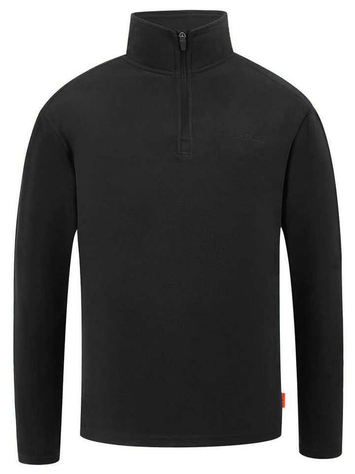 Blue Wave Fleecejacke Herren Half-Zip Fleece-Pullover Niklas mit Stehkragen & Reißverschluss von Blue Wave