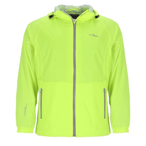 Blue Wave Herren Funktionsjacke Fabian - Outdoor-Jacke Regenjacke Wander- und Fahrradjacke in Neongelb Größe XXL von Blue Wave