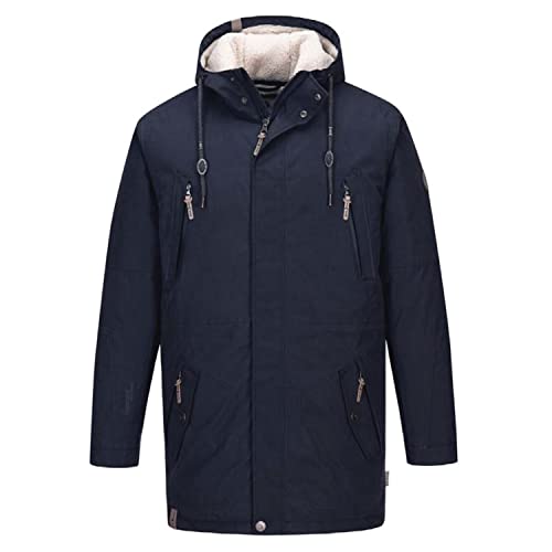 Blue Wave Herren Funktionsparka Jacke Kuddel - Parka Winterjacke Outdoorjacke Funktionsjacke in Marine Größe XXL Blue Wave Herren Funktionsparka Jacke Kuddel - Parka Winterjacke Outdoorjacke Funktionsjacke in Marine Größe XXL von Blue Wave