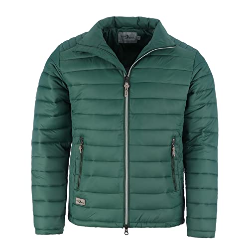 Blue Wave Herren Steppjacke Ivan Unifarben - Leichte Jacke gesteppt mit Stehkragen in Daunenoptik Übergangsjacke in Oliv Größe XXL Blue Wave Herren Steppjacke Ivan Unifarben - Leichte Jacke gesteppt mit Stehkragen in Daunenoptik Übergangsjacke in Oliv Größe XXL von Blue Wave