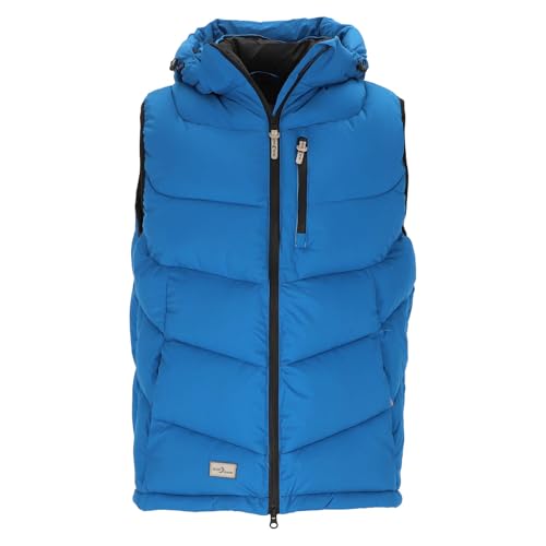 Blue Wave Herren Steppweste Jasper - Weste gesteppt mit abnehmbarer Kapuze in Royalblau Größe S Blue Wave Herren Steppweste Jasper - Weste gesteppt mit abnehmbarer Kapuze in Royalblau Größe S von Blue Wave