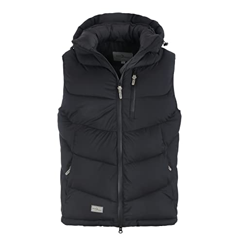 Blue Wave Herren Steppweste Jasper - Weste gesteppt mit abnehmbarer Kapuze in Schwarz Größe XXL Blue Wave Herren Steppweste Jasper - Weste gesteppt mit abnehmbarer Kapuze in Schwarz Größe XXL von Blue Wave