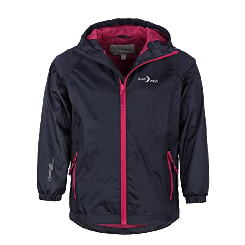 Blue Wave Kinder Funktionsjacke Frieda - Winddichte und atmungsaktive Outdoor-Jacke in Marine Größe 176 von Blue Wave