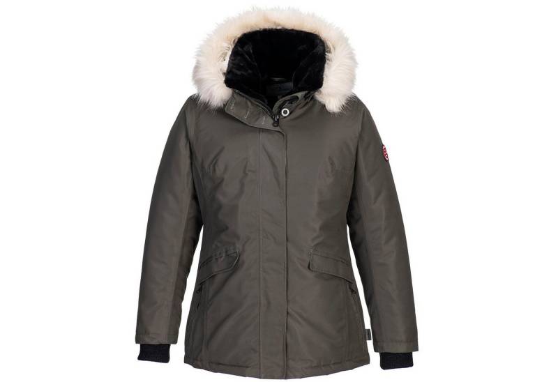 Blue Wave Outdoorjacke BLUE WAVE Jacke Lisa mti Kapuze Oliv von Blue Wave