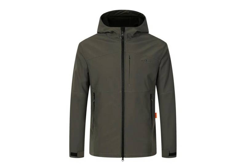 Blue Wave Outdoorjacke BLUE WAVE Softshell Herrenjacke Mads Grau von Blue Wave