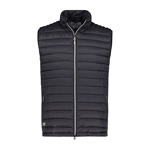 Blue Wave Schwarze Steppweste für Herren in großen Größen bis 10XL, Größe:6XL von Blue Wave