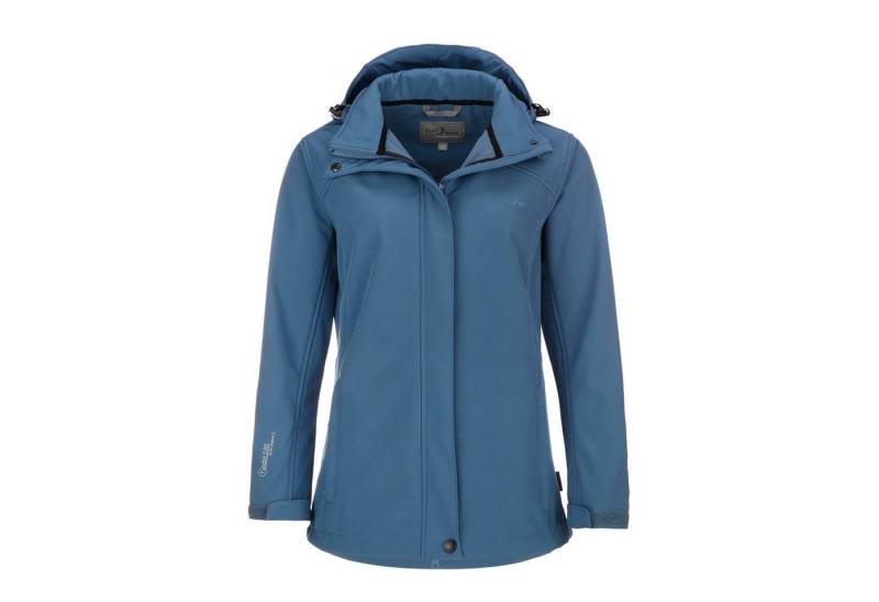 Blue Wave Softshelljacke Damen Jacke Bente mit Fleece-Innenfutter und abnehmbarer Kapuze von Blue Wave