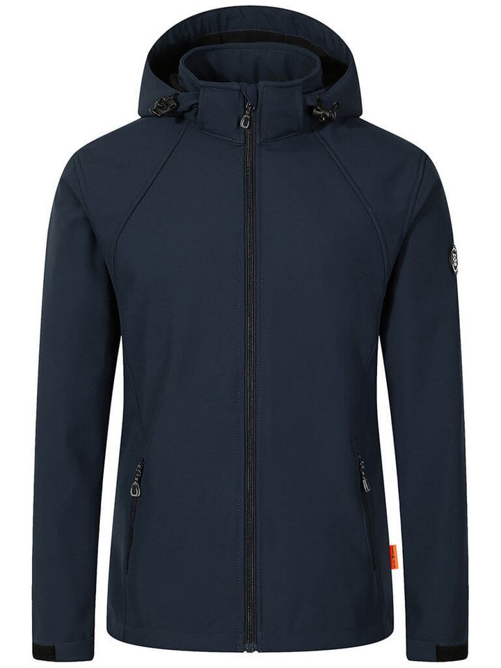 Blue Wave Softshelljacke Damen Jacke Maite mit abnehmbarer Kapuze - winddicht und atmungsaktiv von Blue Wave