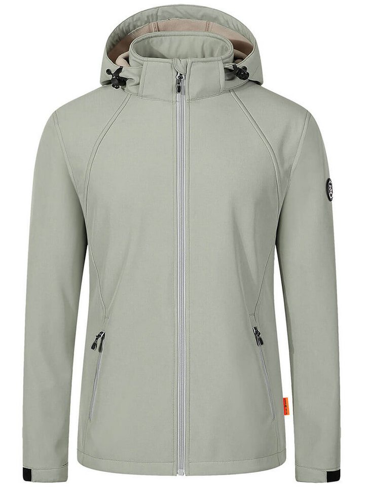 Blue Wave Softshelljacke Damen Jacke Maite mit abnehmbarer Kapuze - winddicht und atmungsaktiv von Blue Wave