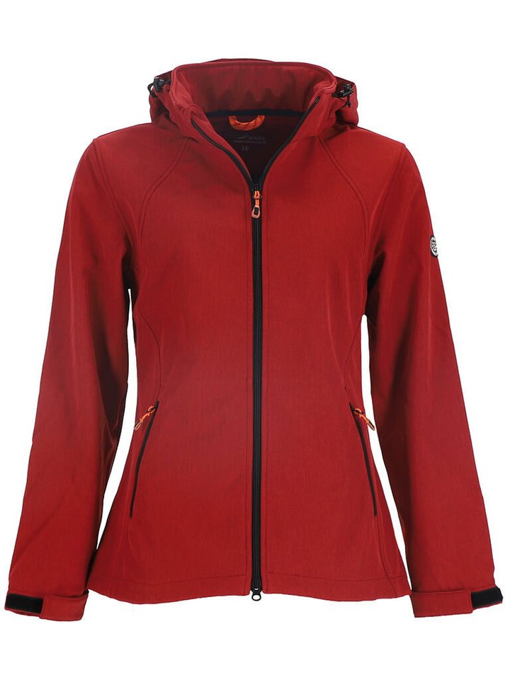 Blue Wave Softshelljacke Damen Jacke Maite mit abnehmbarer Kapuze - winddicht und atmungsaktiv von Blue Wave