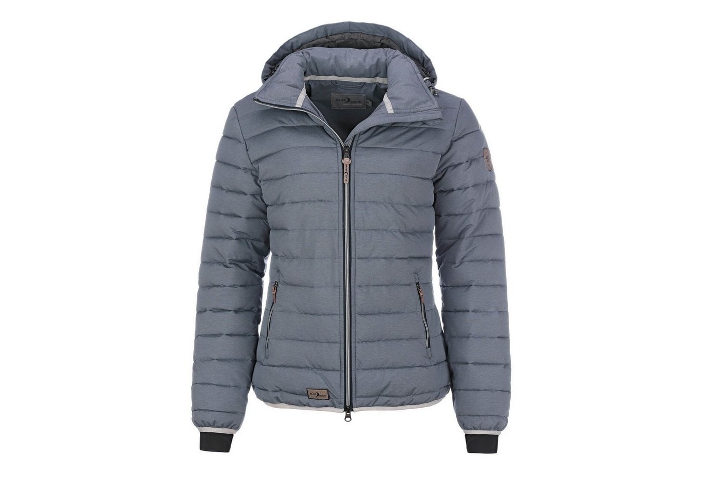 Blue Wave Steppjacke Damen Jacke Irina - Modisch gesteppt mit abnehmbarer Kapuze von Blue Wave