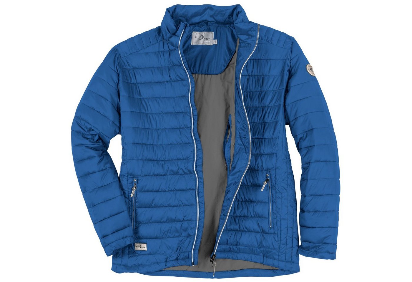 Blue Wave Steppjacke Große Größen Herren Steppjacke royalblau Ivan Blue Wave von Blue Wave