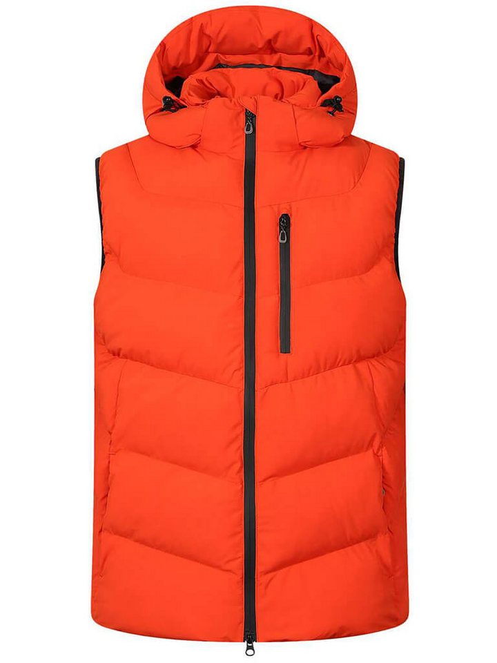 Blue Wave Steppweste Herren Weste Jasper - Daunenoptik mit abnehmbarer Kapuze von Blue Wave