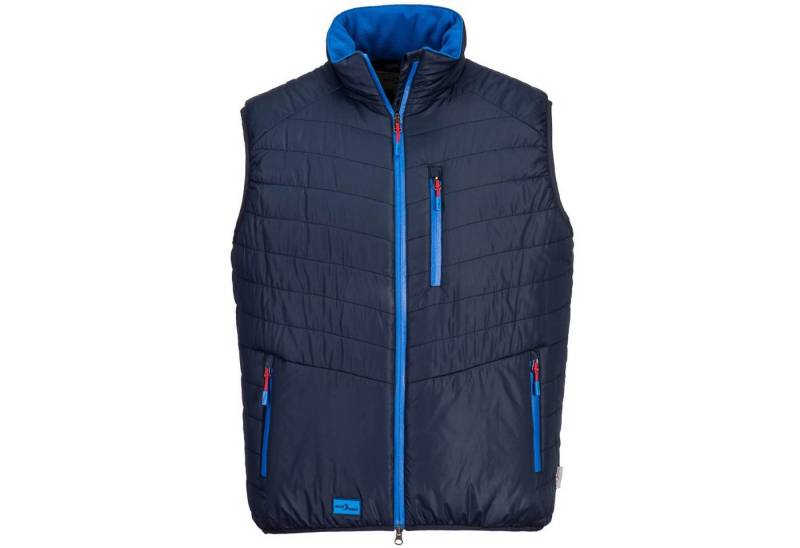 Blue Wave Steppweste Herren Weste Lennart Daunenoptik - Gesteppt Gefütterter Fleece-Kragen von Blue Wave