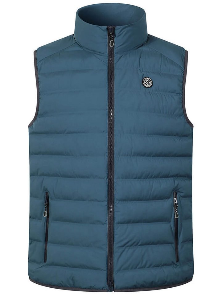 Blue Wave Steppweste Herren Weste Max gesteppt in Daunenoptik mit Stehkragen von Blue Wave
