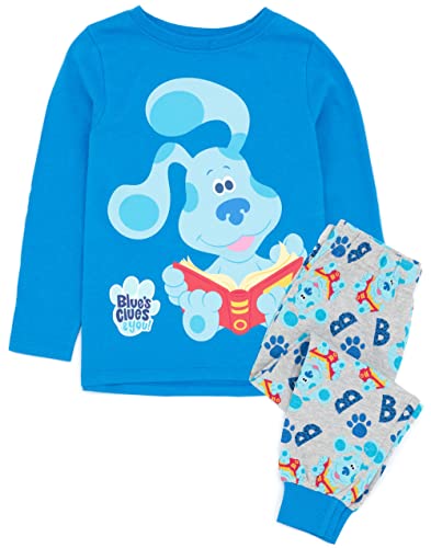 Blue's Clues & You! Pyjamas Kinder Kleinkinder Welpen T-Shirt Hosen PJS Set 4-5 Jahre von Blue's Clues & You!