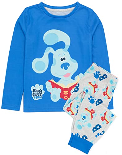 Blue's Clues & You! Pyjamas Kinder Kleinkinder Welpen T-Shirt Hosen PJS Set 4-5 Jahre von Blue's Clues & You!