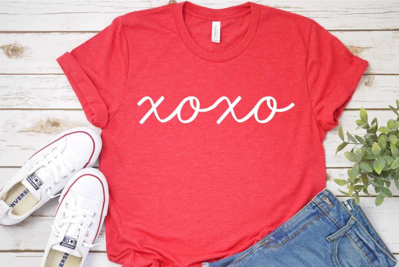 xoxo Valentinstag T Shirt, Mein Valentine-T-Shirt, Werden Liebe Zitat Womens Shirt von BlueAcreThreads