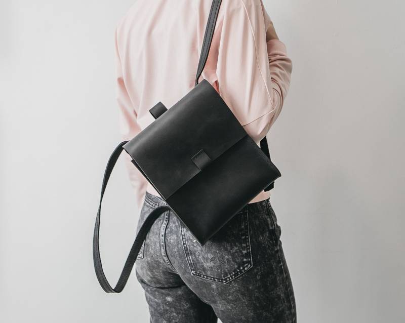 Leder Rucksack Frauen, Reisen Rucksack, Leder Satchel Frauen, Handgefertigte Rucksack, Mini Frauen, Leder Rucksäcke Geschenk von BlueBerryCraftStudio