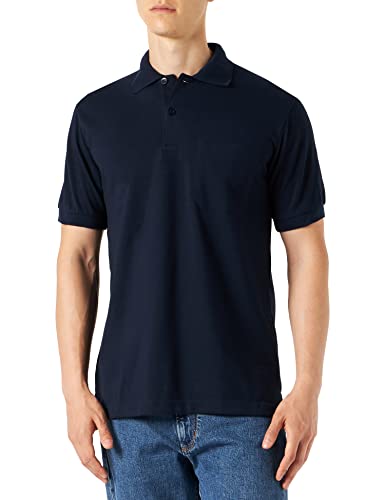 BlueBlack Herren Bioactive Poloshirt Marc - antibakteriell und geruchshemmend, Gr. Medium, Blau (marine 15) von BlueBlack