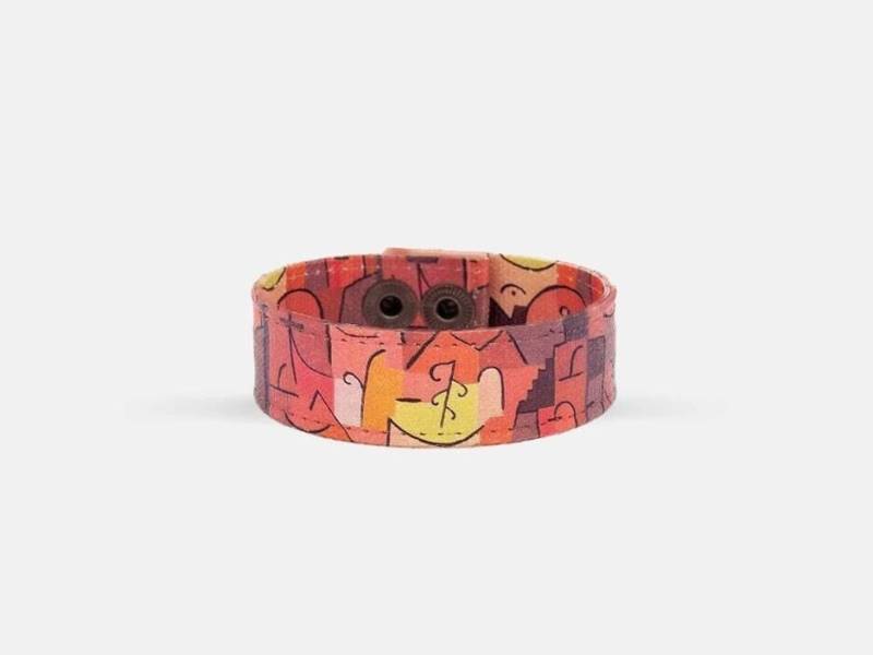 Paul Klee Art Armband - Handgemachter Schmuck Mit Original Design von BlueBurton