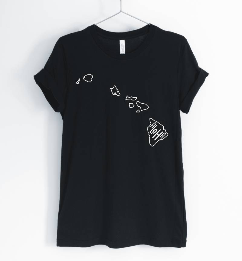 Aloha, Wurzeln Hawaii, Hawaii Hemd, Zustand, Süße Schauplatz, T-Shirt, Hawaii-Geschenk, Unisex & Damen Shirts von BlueCityUSA