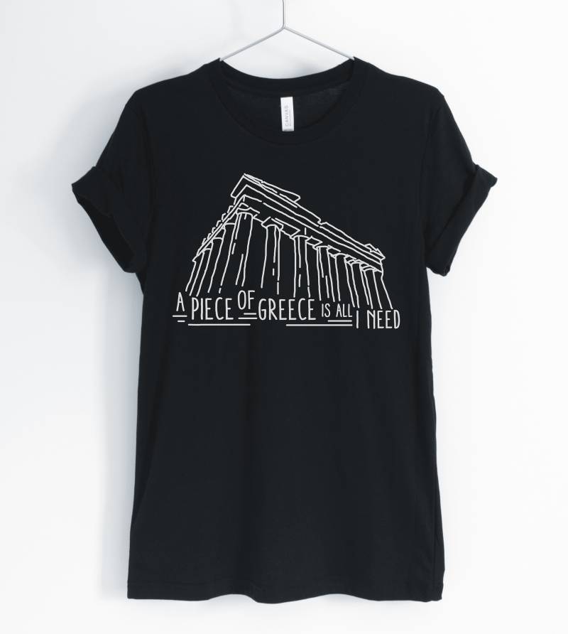 Ein Stück Griechenland Ist Alles Was, Die Ich Brauche, Shirt, Reisen, Touristen, Parthenon, Athen-T-Shirt, Geschenk, Unisex & Damen Shirt Ein Stück Griechenland Ist Alles Was, Die Ich Brauche, Shirt, Reisen, Touristen, Parthenon, Athen-T-Shirt, Geschenk, Unisex & Damen Shirt von BlueCityUSA
