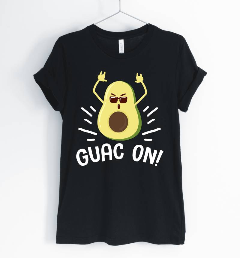 Guac Auf Avocado, Avocado Shirt, Wortspiel, Lustige Süße Guacamole T-Shirt, Geschenk, Unisex Und Frauen Shirts Guac Auf Avocado, Avocado Shirt, Wortspiel, Lustige Süße Guacamole T-Shirt, Geschenk, Unisex Und Frauen Shirts von BlueCityUSA