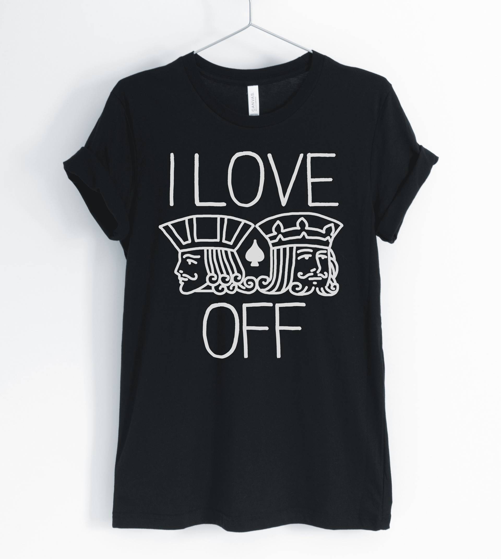 I Love Jack King Off, Poker Shirt, Blackjack Funny Poker, Player T-Shirt, Gift, Unisex & Women Es Shirts von BlueCityUSA