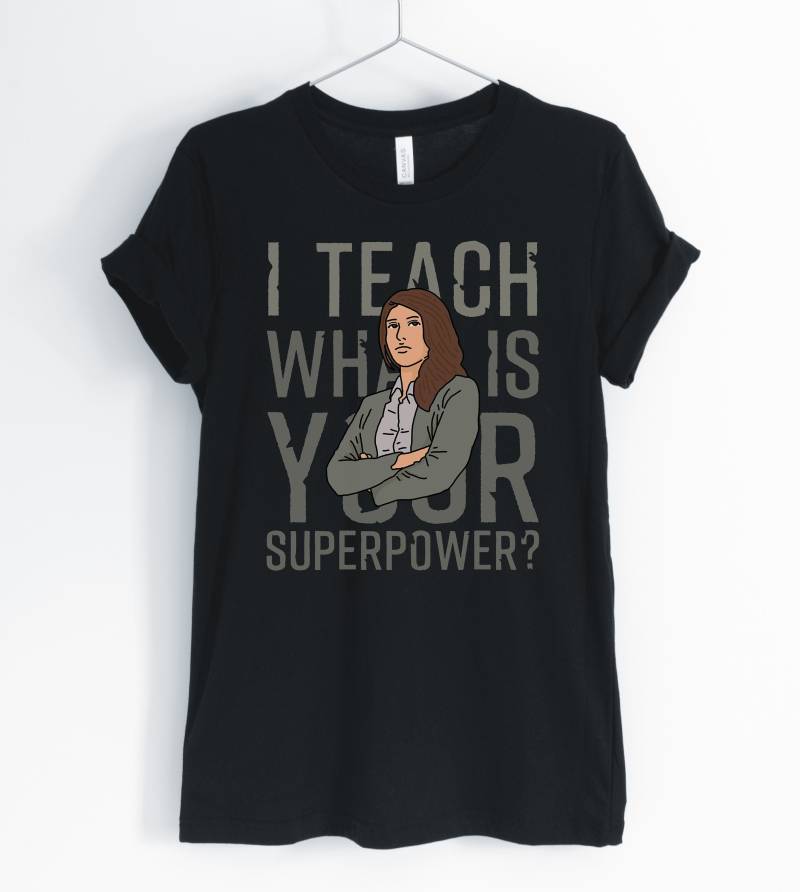 I Teach What Is Your Superpower, Teacher Shirt, Funny Teacher, College Professor T-Shirt, Gift For Unisex & Women Es Shirts I Teach What Is Your Superpower, Teacher Shirt, Funny Teacher, College Professor T-Shirt, Gift For Unisex & Women Es Shirts von BlueCityUSA