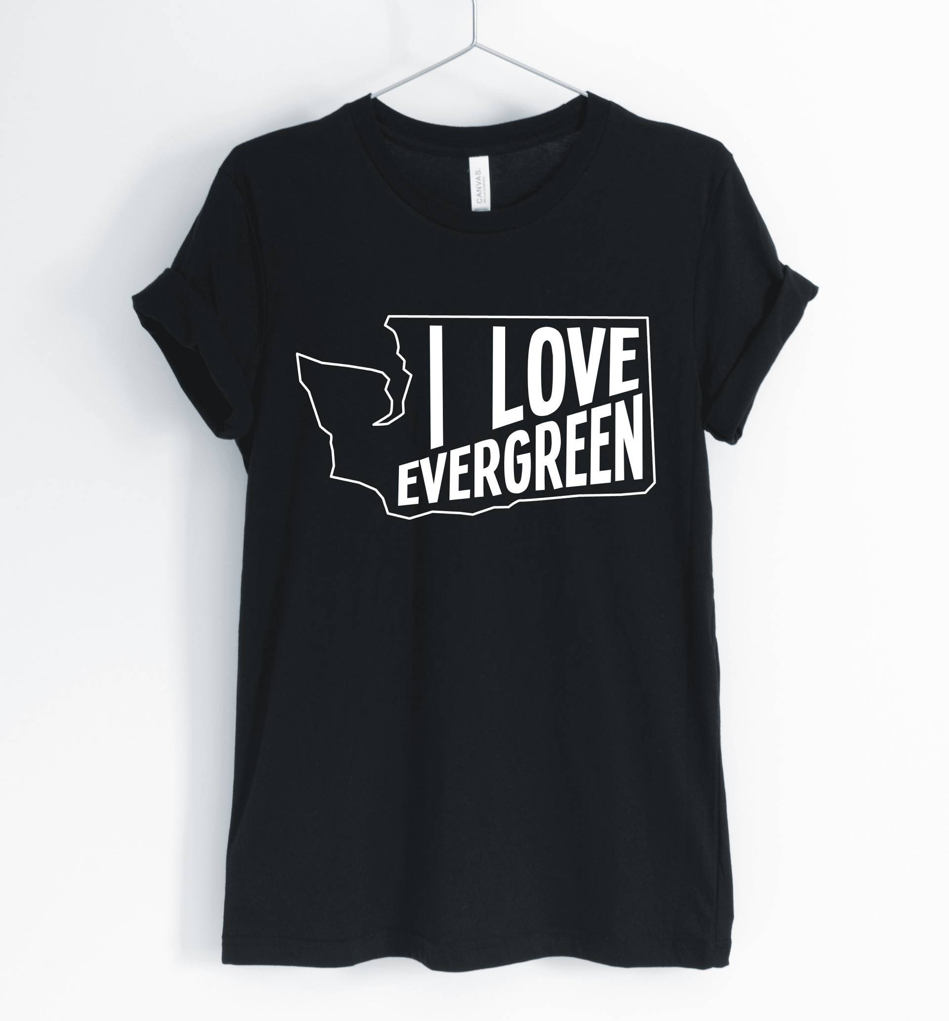 Ich Liebe Immergrün, Washington, Washington Shirt, State, Ich T-Shirt, Geschenk, Unisex & Damen Shirts Ich Liebe Immergrün, Washington, Washington Shirt, State, Ich T-Shirt, Geschenk, Unisex & Damen Shirts von BlueCityUSA