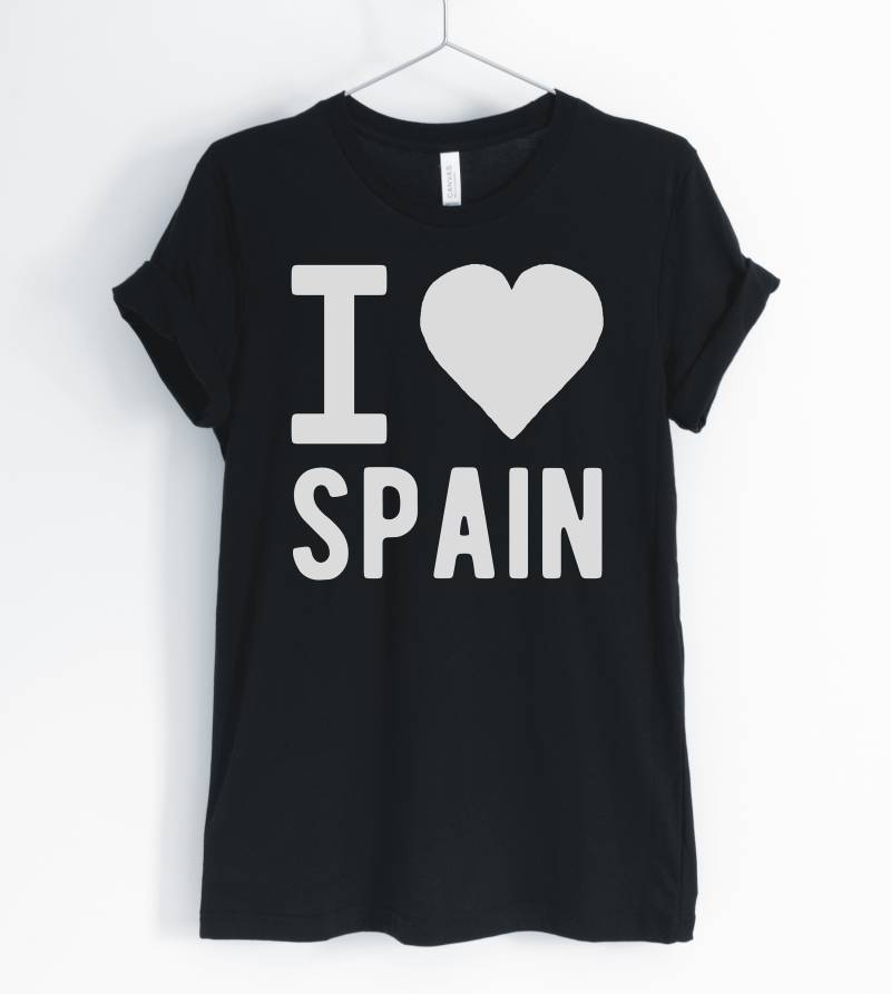Ich Liebe Spanien, Spanien-Shirt, Spanien Reise, Fernweh, Liebhaber T-Shirt, Geschenk, Unisex & Damen Hemd Ich Liebe Spanien, Spanien-Shirt, Spanien Reise, Fernweh, Liebhaber T-Shirt, Geschenk, Unisex & Damen Hemd von BlueCityUSA