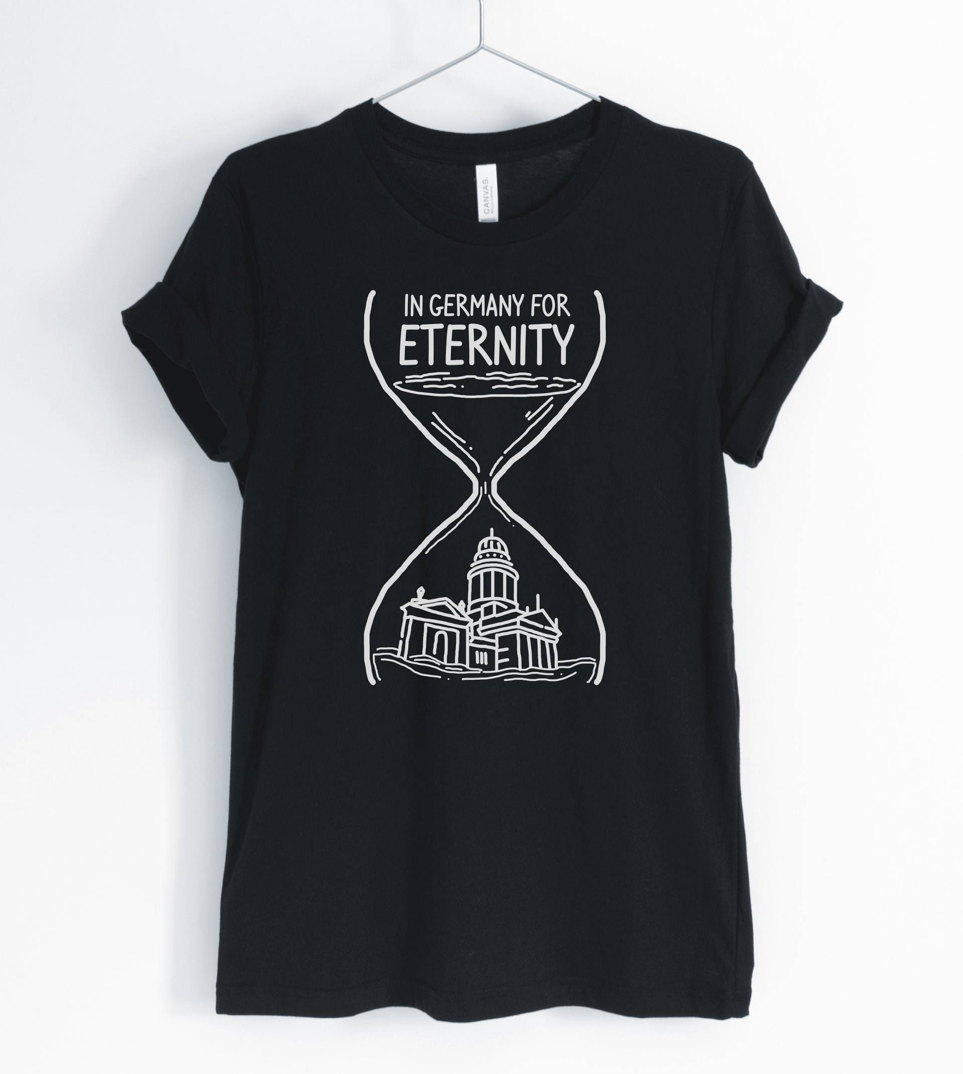 In Deutschland Für Die Ewigkeit, Shirt, Berlin-Shirt Liebe Ich Deutschland, Reisen, Studium Im Ausland, Geschenk, Unisex Und Frauen Shirts von BlueCityUSA