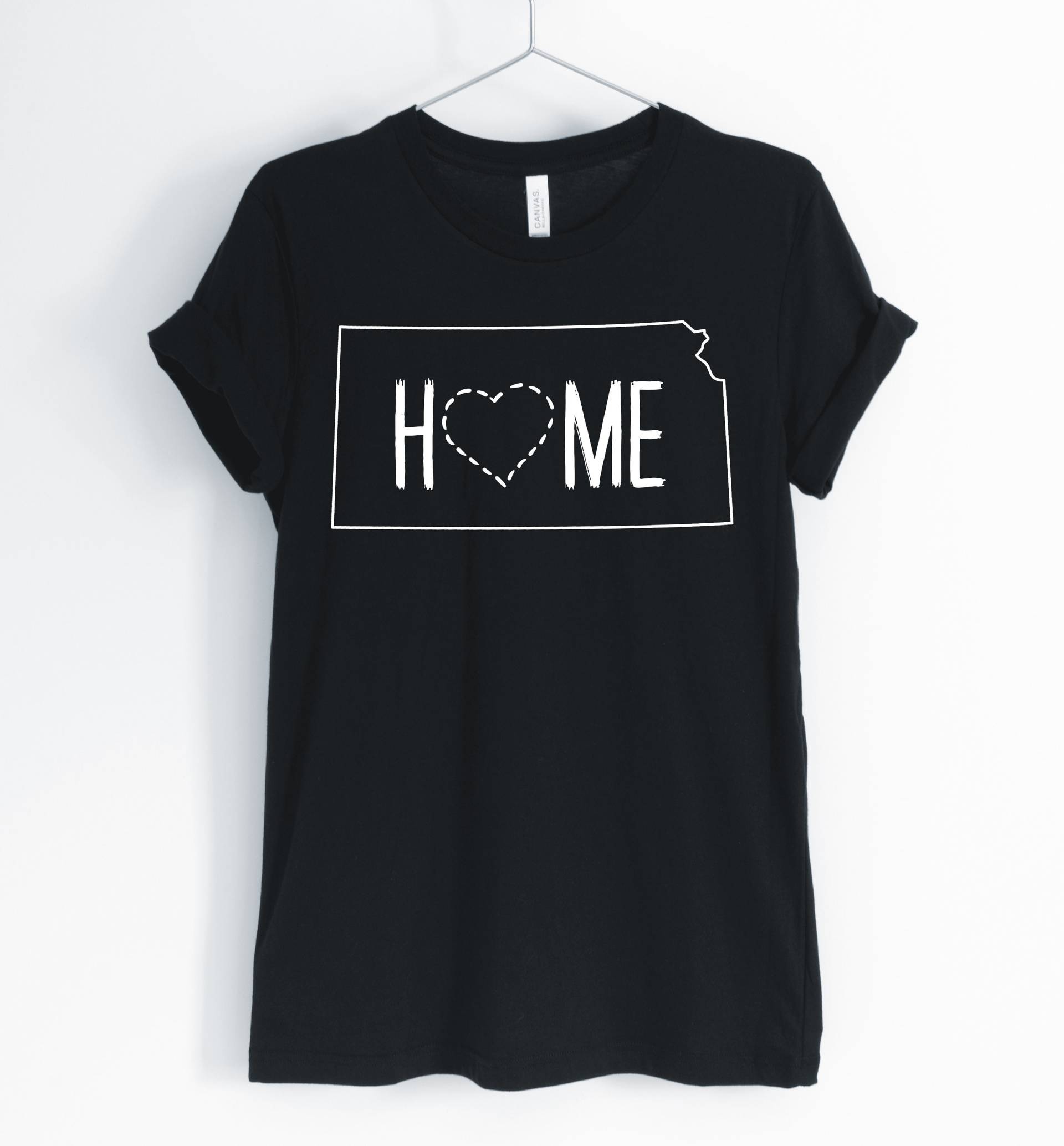 Kansas Nach Hause, Kansas, Hemd, Zustand, Ich Liebe Geboren in Wurzeln, Schauplatz, Unisex & Damen Shirts von BlueCityUSA