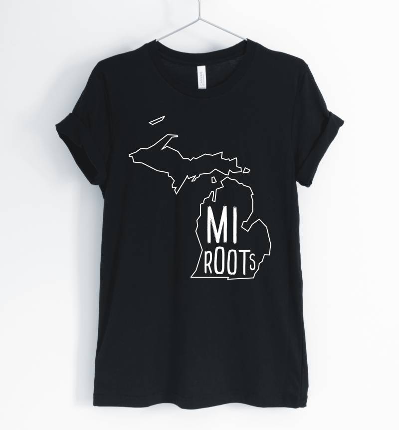 Mi Wurzeln, Michigan, Michigan Shirt, Zustand, Ich Liebe, Schauplatz T-Shirt, Geschenk, Unisex & Damen Shirts Mi Wurzeln, Michigan, Michigan Shirt, Zustand, Ich Liebe, Schauplatz T-Shirt, Geschenk, Unisex & Damen Shirts von BlueCityUSA