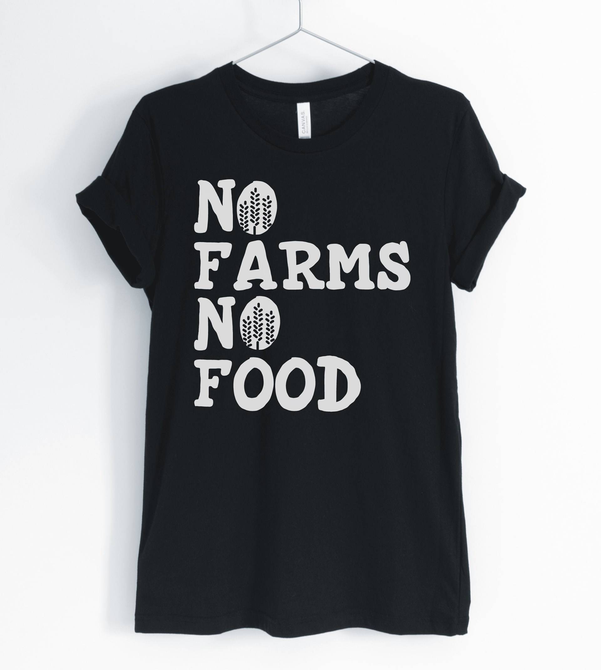 No Farms Food, Country Farm Shirt, Garden Life, Lover Gift For Farmer, Unisex & Women Es Shirts von BlueCityUSA